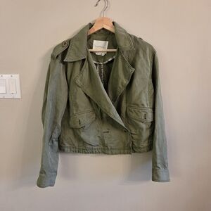 Anthropologie Olive Green Jacket
